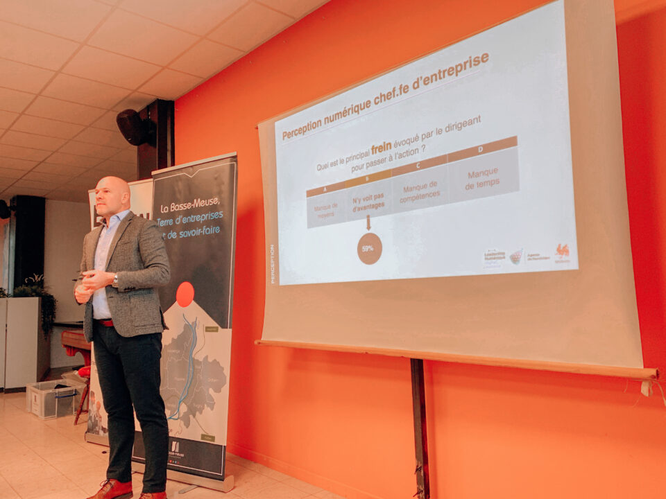Exposé de Gérald Trokart sur la mise en oeuvre de la transformation Numérique