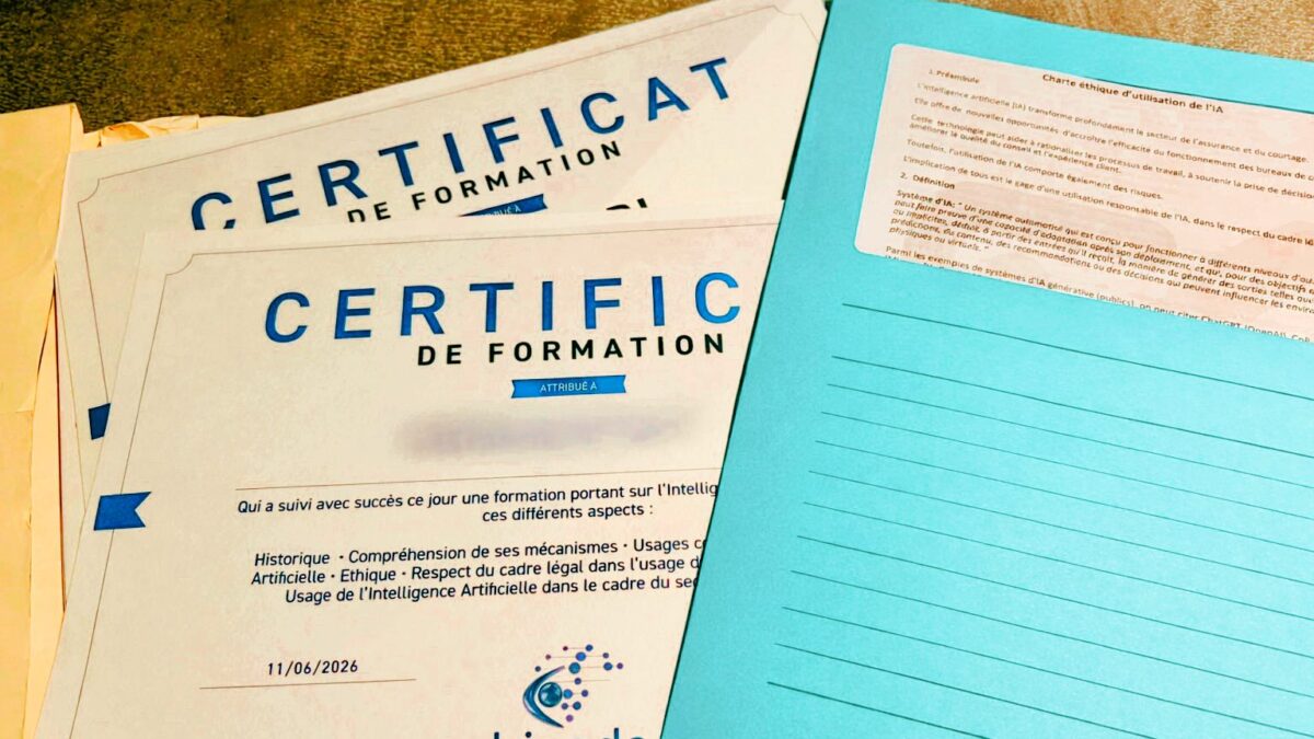 Une initiation à l'IA reconnue par un certificat